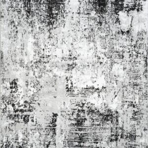 שטיח דגם 15 אפור שחור